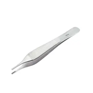 Adson Brown Forceps O/L 120mm Str, Dispo 10/bx 10-1307