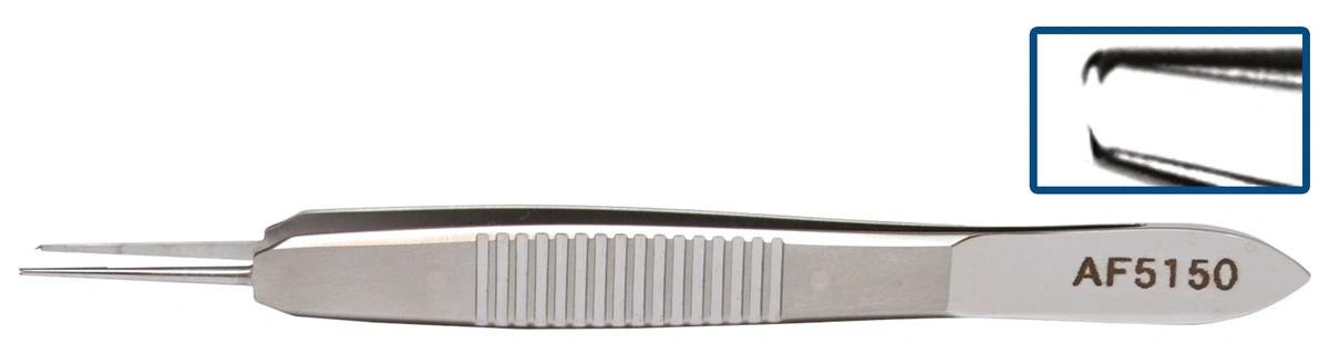 Castroviejo suturing forceps - 0.12mm straight