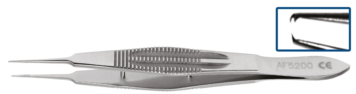 Castroviejo suturing forceps - 0.3mm straight