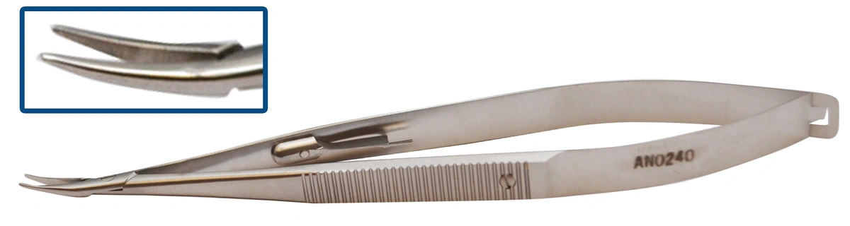 Castroviejo Needle Holder 11mm Medium Curved