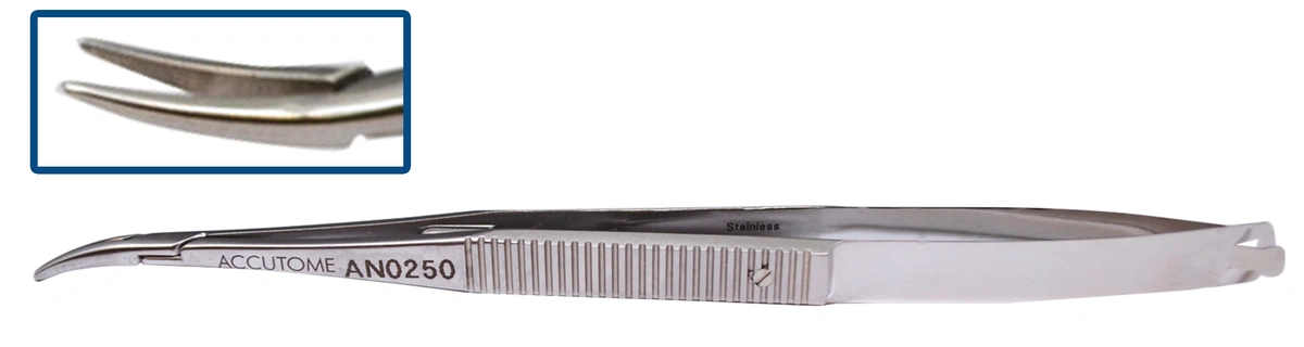 Castroviejo Needle Holder 12mm Standard Curved