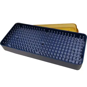 Plastic Microsurgical Instrument Sterilization Tray - Small
