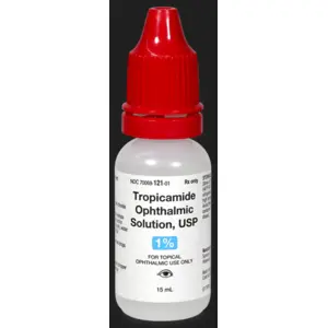Tropicamide 1%, 15mL Somerset NDC 70069012101