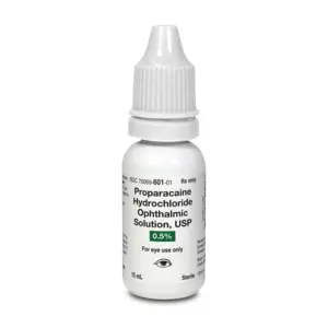 Proparacaine 0.5% 15ml Drops Somerset NDC 70069060101