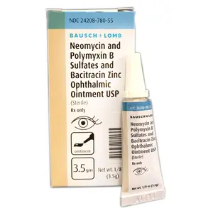 Neomycin/Polymyxin B/Bacitracin Ointment 3.5gm