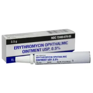 Erythromycin 0.5% 3.5gm Oint Armas NDC 72485067035
