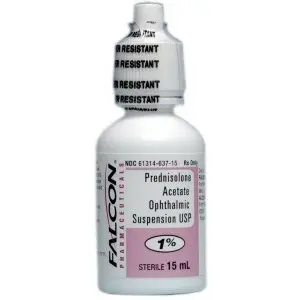 Prednisolone Acetate Drops 1% 15ml