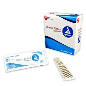 Cotton Tipped Applicators - Dynarex Non-Sterile 6"