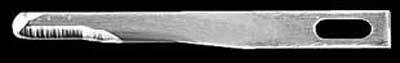 Miniature Surgical Blade, Blade #64 stainless steel