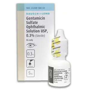 Gentamicin 40mg/ml 2ml x 25 (Akorn)