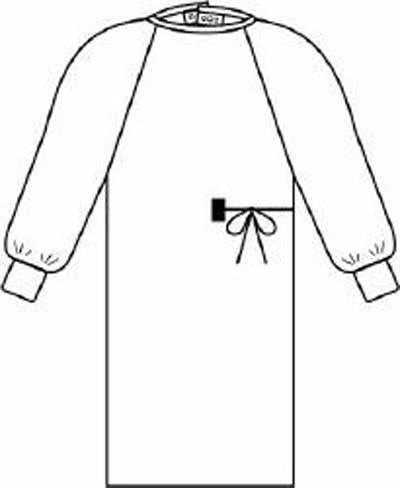 Surgical Gown, Gown surgical lg kim clark