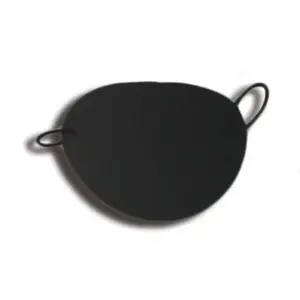 Foam Patch - Large Black Elastic