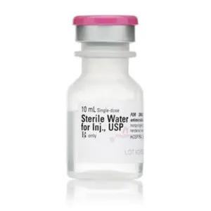10 mL Vial Of Sterile Water - Injection 25/box
