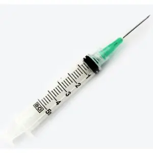 21g, 1" Needle - 5cc/5ml Syringe