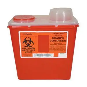2 Gallon Red Container - Non-Locking Vertical Drop Chimney Lid