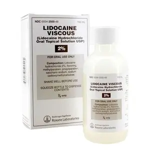 Lidocaine Viscous 2%, 100ml Solution NDC 00054350049
