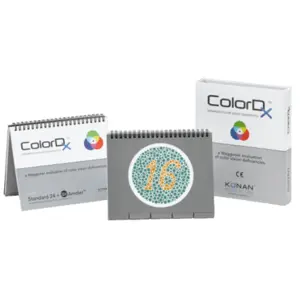 ColorDx Color Vision Test - Standard 24 Number Plates