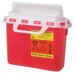 5.4 Quart Red Container - Non-Locking Horizontal Lid