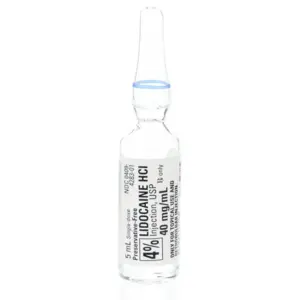 Lidocaine Injectable 4% 5mL Preservative Free