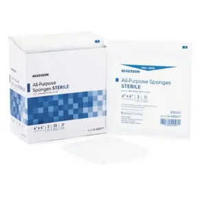 Gauze Pads - McKesson 4 Ply, 4" x 4" 25/box