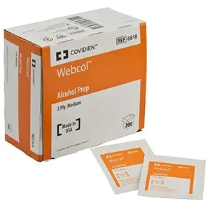 Webcol Medium Prep Pads 200/box