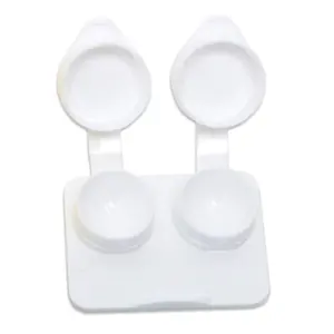 Jumbo Contact Lens Case - White