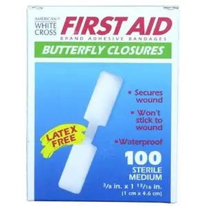 First Aid Butterfly Closures