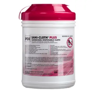 General Disinfectant Wipes - Sani-Cloth Plus Large Wipe Canister
