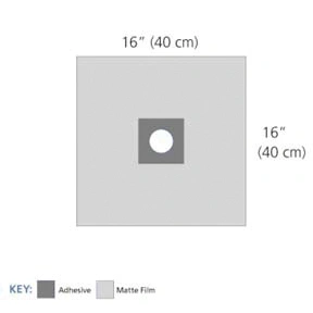 Aperture Drape, Drape Aperture 16"x16"