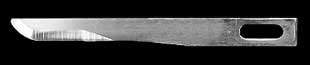 Miniature Surgical Blade, Blade #67 stainless steel