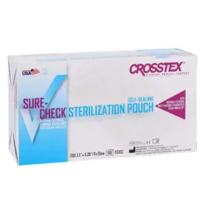 Pouch Sterilization 3.5x5.25 200 Steam/Gas SCXS2
