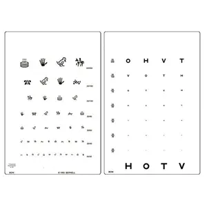 HOTV/Allen Figure Test - Near 20/20 to 20/200