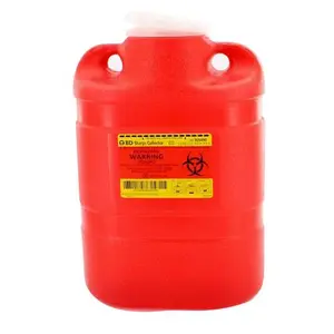 8.2 Quart Red Container - Non-Locking Funnel Lid