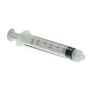 Syringe 3ml x 25ga x 1in 100s