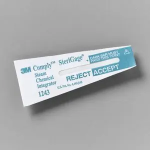 Class 5 Steam Indicator Strips, Sterigage strip 500/bx 1243A
