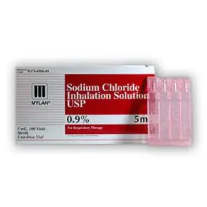 Sodium Chloride Inhalation 0.9% 5mL Preservative Free
