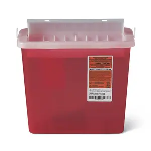 5 Quart Red Container - Locking Horizontal Lid