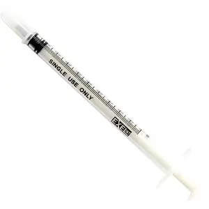 Syringe 1cc LL 100/bx TB