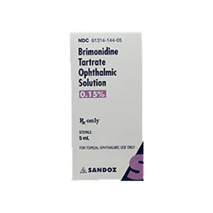 Brimonidine Tartrate Drops 0.15% 5mL