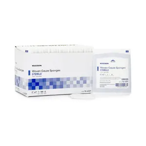 Gauze Sponge 2x2 12ply 100/bx Sterile 501657