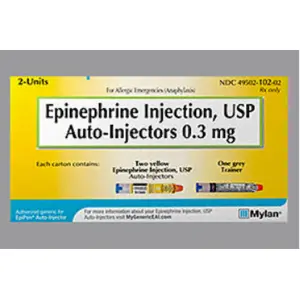 Epinephrine Injectable 1mg/ml Ampule