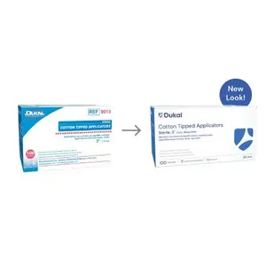 Sterile Cotton Tip Applicator 3 inch wood 2/pk 100/bx