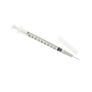 Syringe/ndl TB w/o safety 1ml