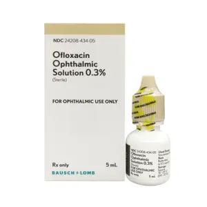 Ofloxacin Drop 0.3% 5mL - Bausch & Lomb