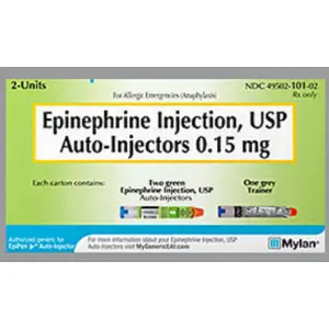 Epinephrine 0.1 mg/ml 10ml