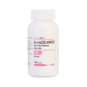 Acetazolamide 500mg 100s NDC