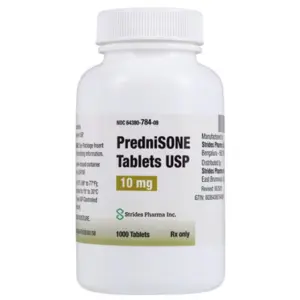Prednisone TB 10mg 100s NDC 59651048701