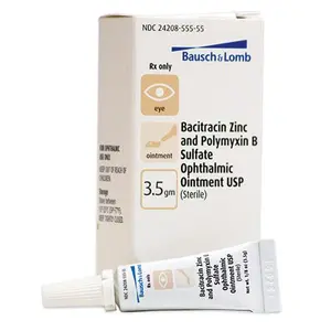 Bacitracin/Polymyxin B Ointment 3.5gm